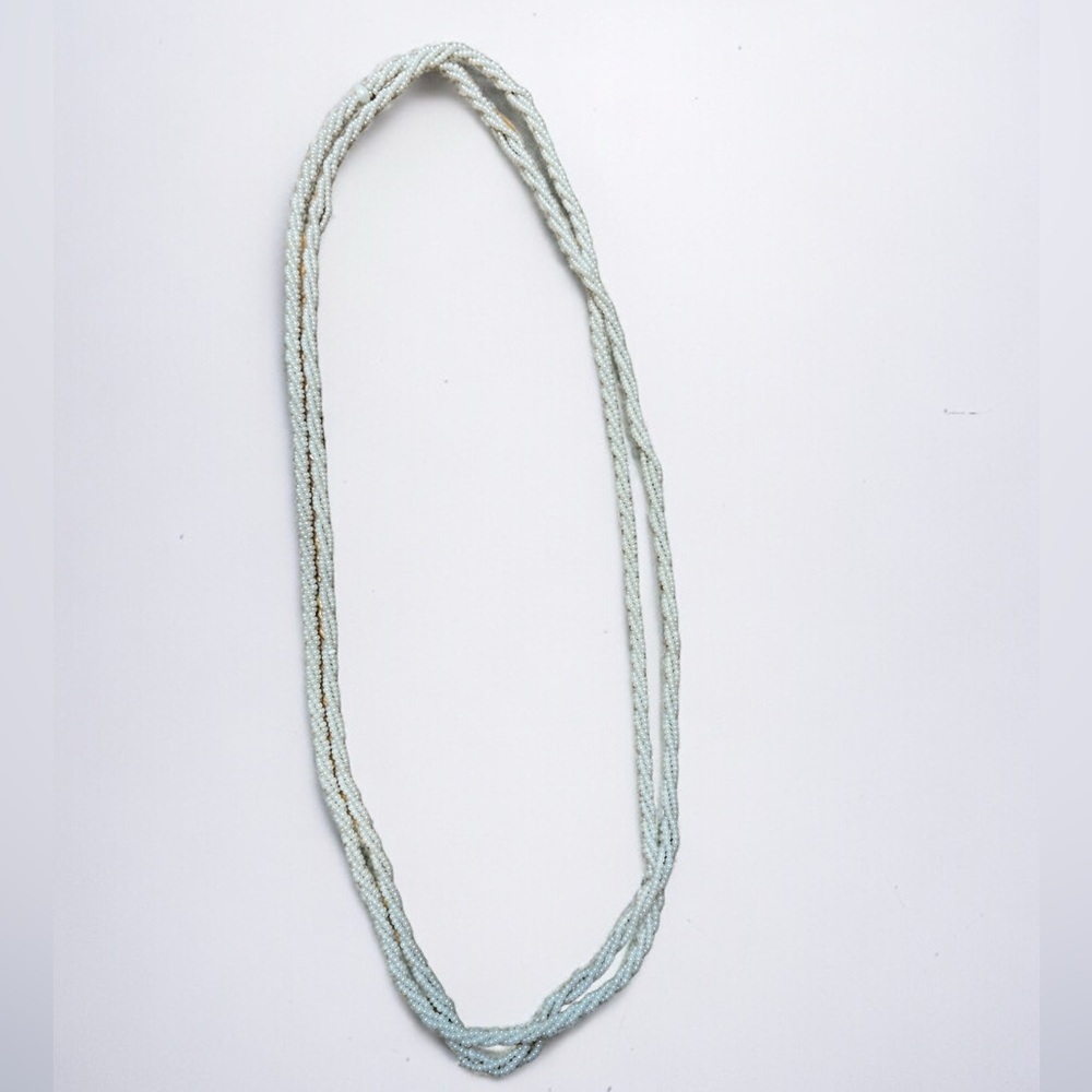 ✨ 3/$15 ✨ Long White Seed Bead Necklace